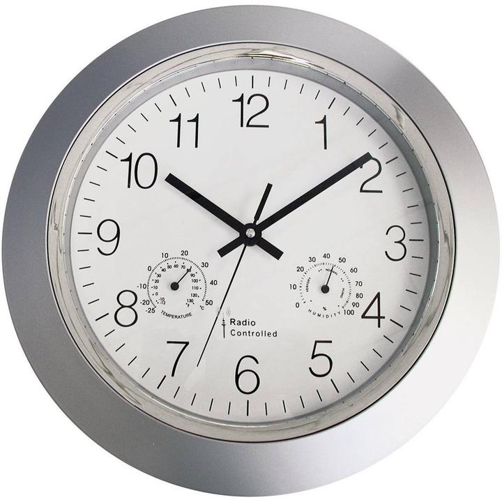 EuroTime Funk Wanduhr 56004 34 cm x 5 c (34 cm)