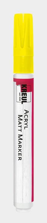 Produktbild Kreul Acryl Matt Marker medium (Gelb, 4 mm, 1 x)
