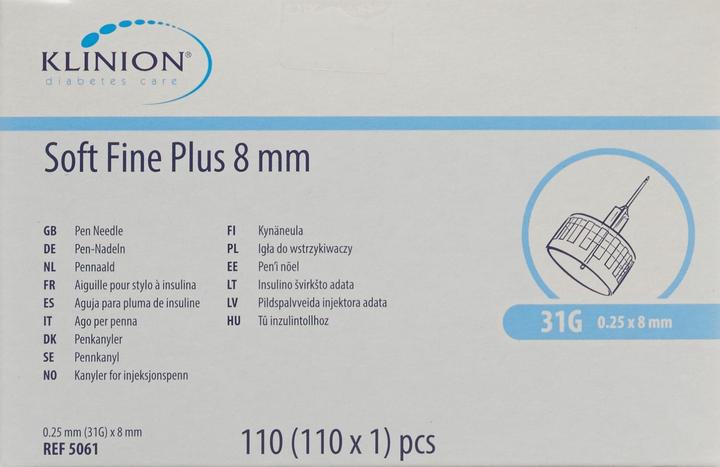 Produktbild Klinion Soft Fine Plus Pen-Nadel (Pen Nadeln + Einmalkanülen)