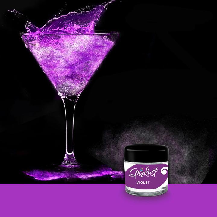 Roxy & Rich Glitzer für Cocktails Violett 1.5g