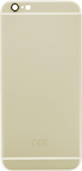 Produktbild OEM Ersatz iPhone 6 Rückseite Gold, ohne Logo (iPhone 6)