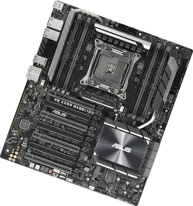 Produktbild ASUS Ws X299 Sage/10g (LGA 2066, Intel X299, SSI CEB)