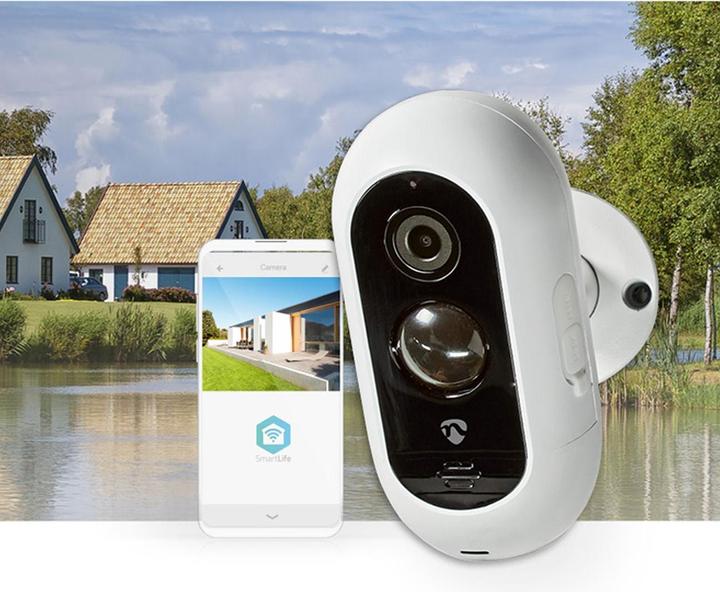 Produktbild Nedis SmartLife Aussenkamera Wi-Fi 1920x1080 IP65 Max. Batterie-Lebensdauer: 6 Monate Cloud Storage ( (1920 x 1080 Pixels)