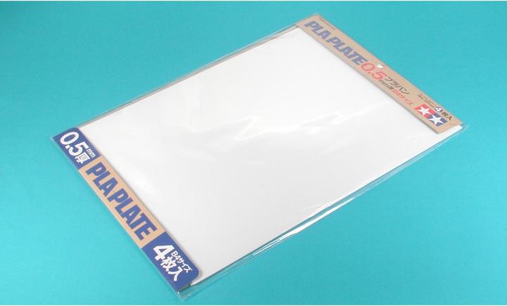Actual product image Tamiya Plastic plates 0,5mm B4