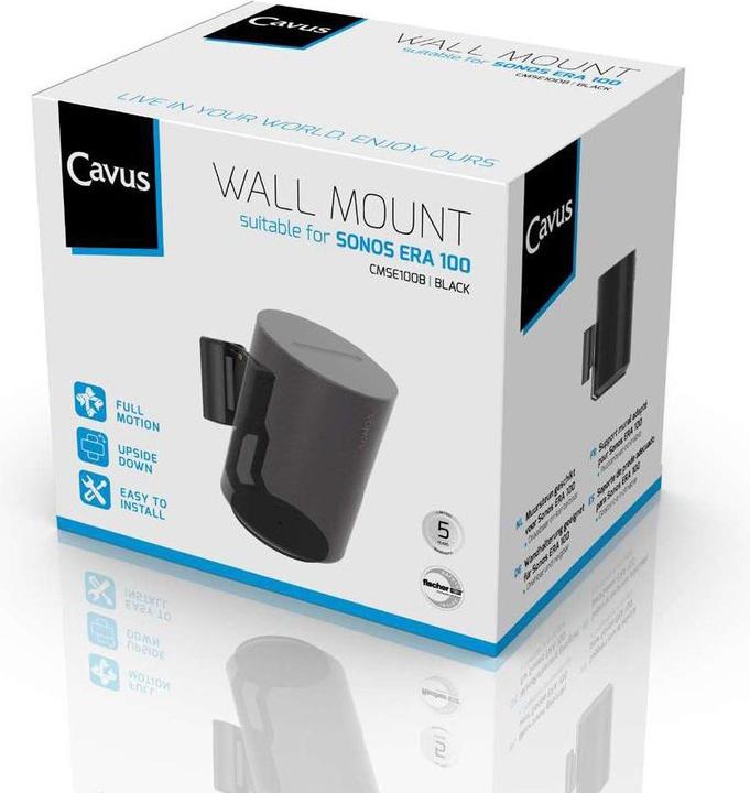 Produktbild Cavus CMSE100B (1 Stk., Wandmontage, Drehbar, Neigbar)