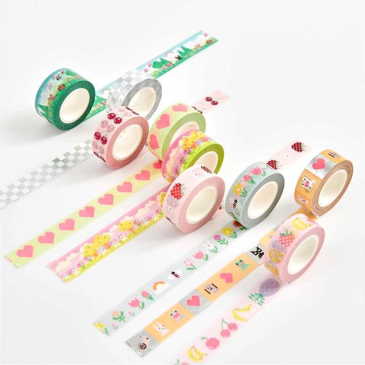 Actual product image Rico Design Tape Set Futschikato, Pixel FSC.300804
