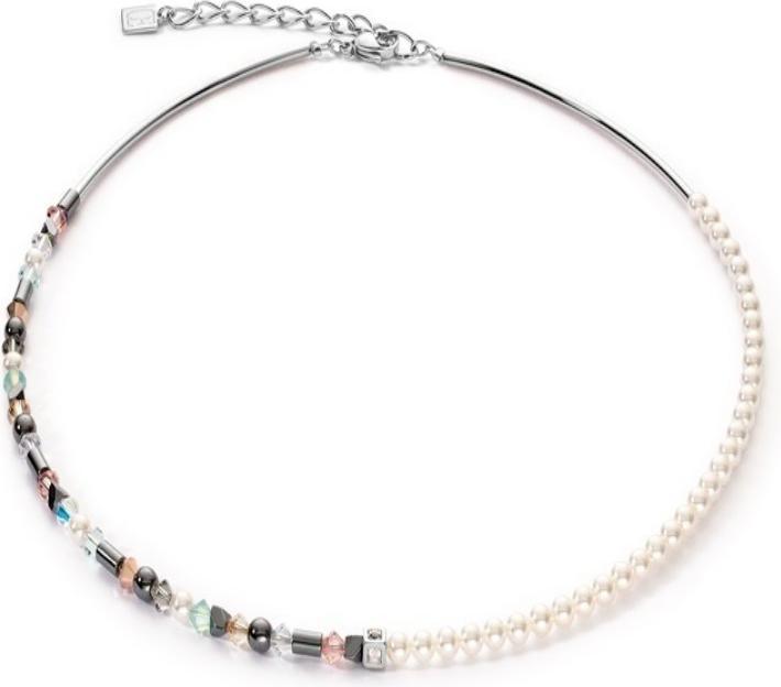 Coeur de Lion Collier GeoCube (Edelstahl)