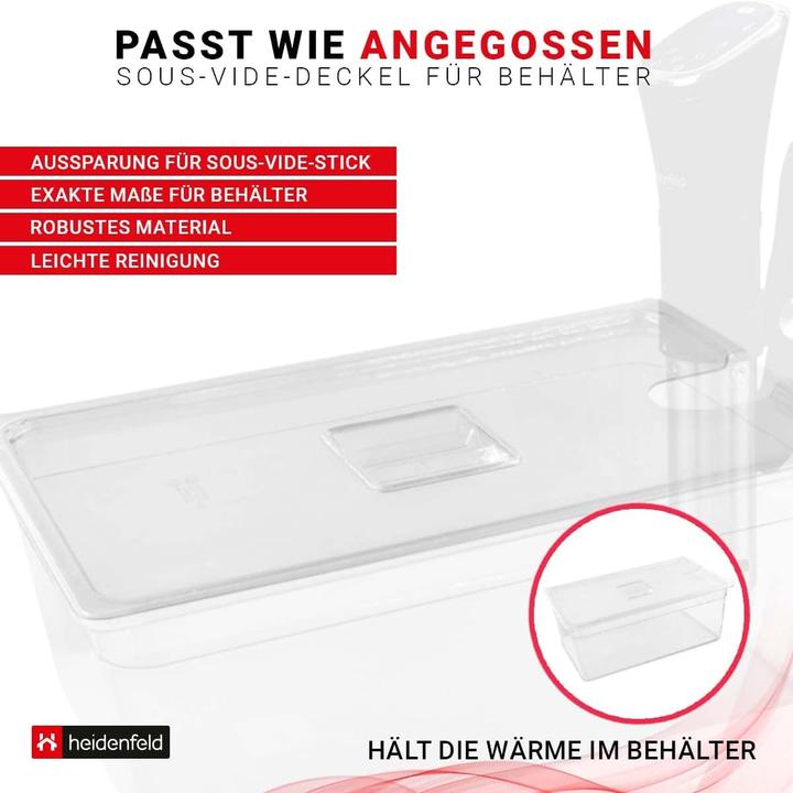 Image du produit Heidenfeld Couvercle sous vide SVD24