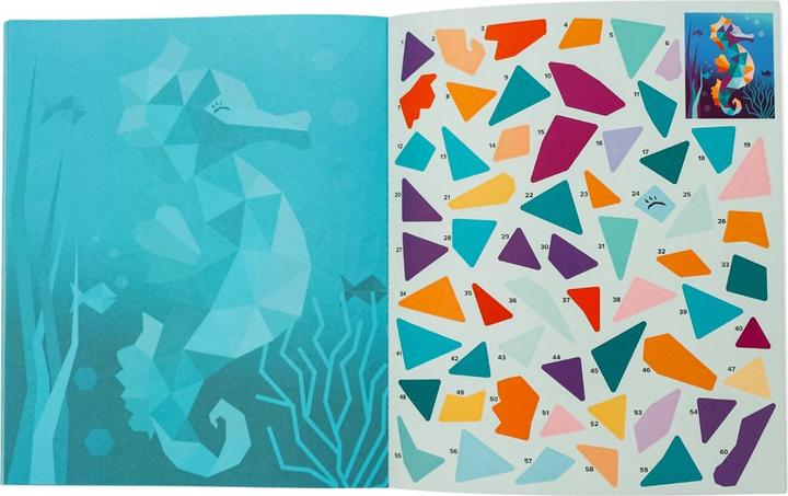 Produktbild Artista Sticker Painting Buch Ocean
