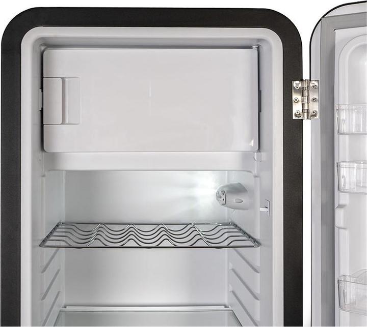 Produktbild Kibernetik Retro Kühlschrank KSG260 schwarz (281 l)