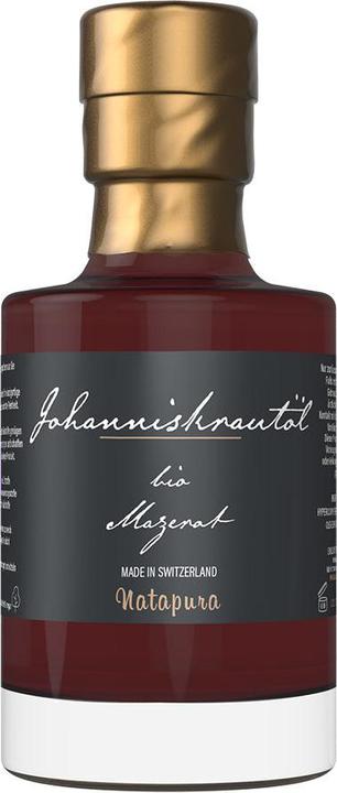 Natapura Bio zertifiziertes Johanniskrautöl (Mazerat) (Körperöl, 100 ml)