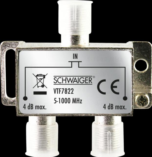 Produktbild Schwaiger Verteiler 2-fach (Verteiler)