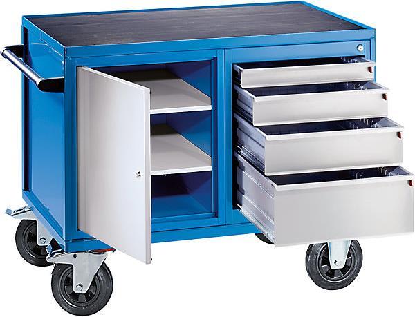 Produktbild eurokraft pro Montagewagen, Tragfähigkeit 500 kg (500 kg)