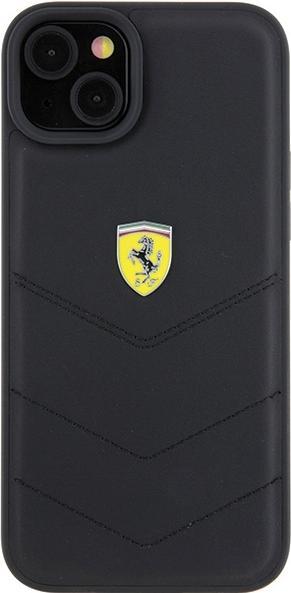 Produktbild Ferrari FEHCP15MRDUK iPhone 15 Plus 6.7" czarny/black hardcase Quilted Metal Logo (Apple iPhone 14 Plus, Apple iPhone 15 Plus)