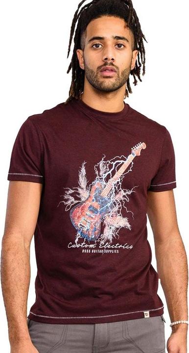 Immagine prodotto DUKE Maglietta da uomo Redbourn D555 Kingsize Lightening Guitar (4XL)