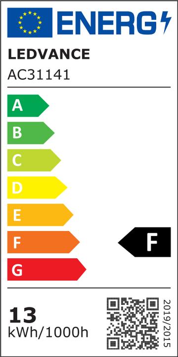 Energy Label Osram LED Monochrome (E27, 14 W, 1521 lm, 1 x, F)