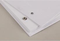 Rayher Album, white screwed, horizontal format