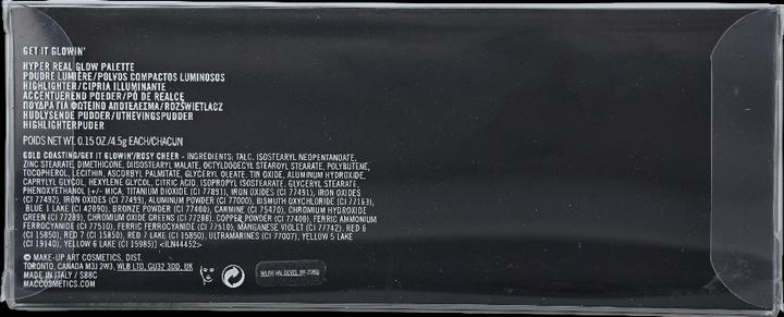 Image du produit MAC Cosmetics Palette Hyper Real Glow (Get it Glowin' (obtenez de la lumière), Highlighter, 13.50 g)
