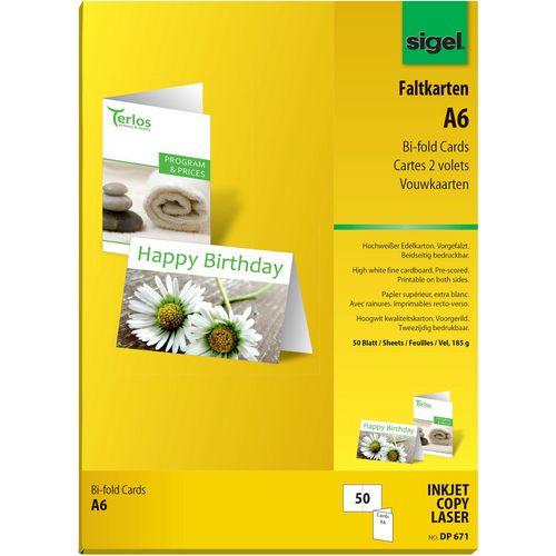 Produktbild Sigel Faltkarten (50 Stk.)