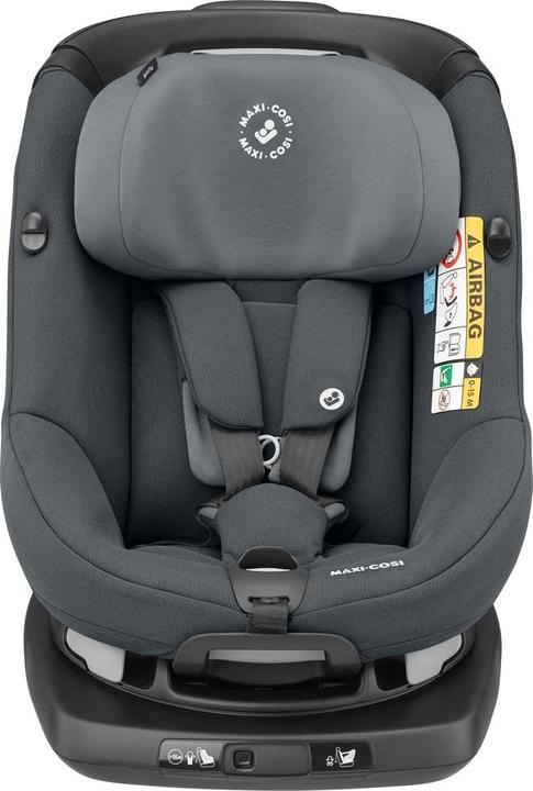 Actual product image Maxi-Cosi AxissFix Authentic Graphite (Reboarder, ECE R129/i-Size Standard)