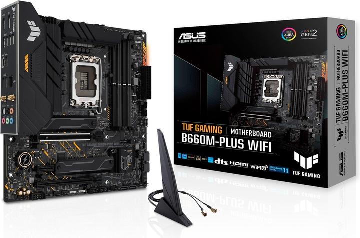 Produktbild ASUS TUF GAMING B660M-PLUS (LGA 1700, Intel B660, mATX)