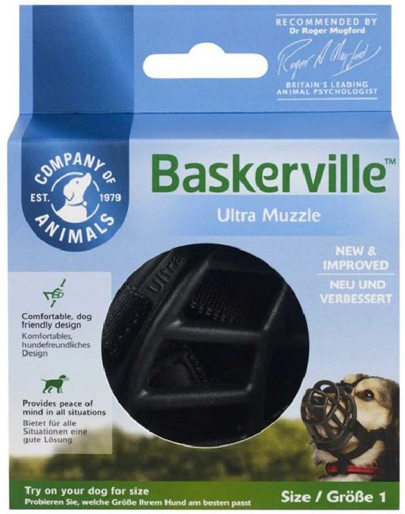Produktbild Company of Animals Ultra-Maulkorb Baskerville (1, Hund, Hundesport)
