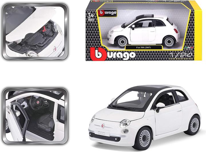 Productafbeelding Bburago FIAT 500 (2007) - 1:24