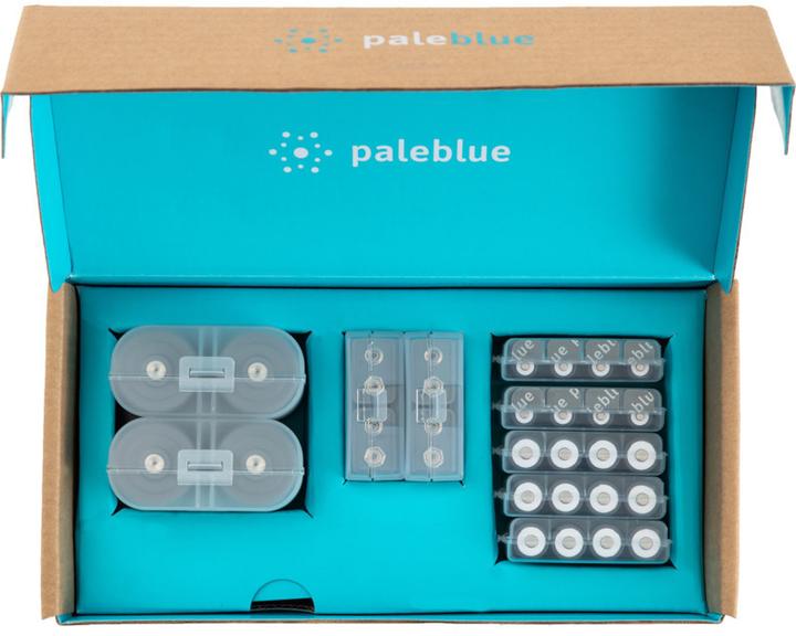 Actual product image Pale Blue Home Conversion Kit (28 pcs., D, AAA, AA, 9V Block, 5000 mAh)