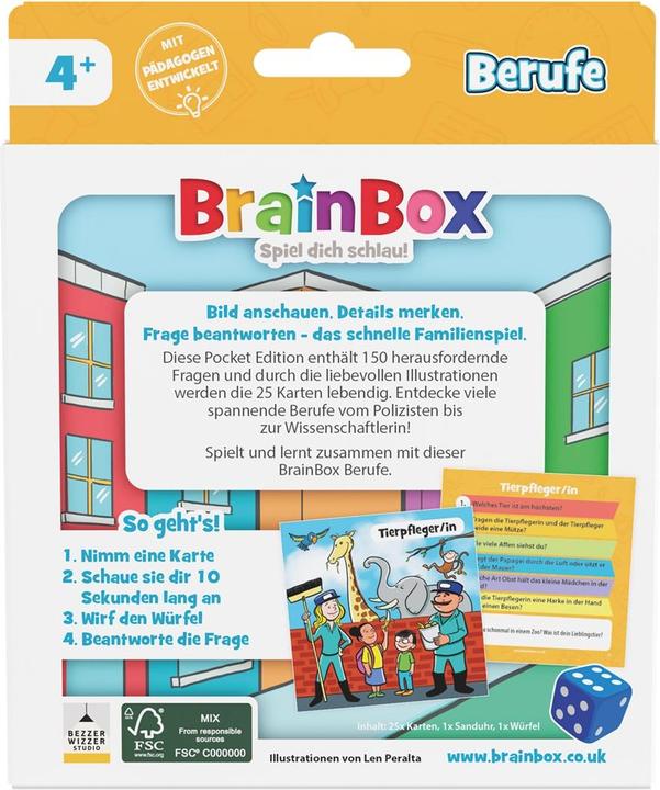 Produktbild Brainbox BB Pocket - Berufe (Deutsch)