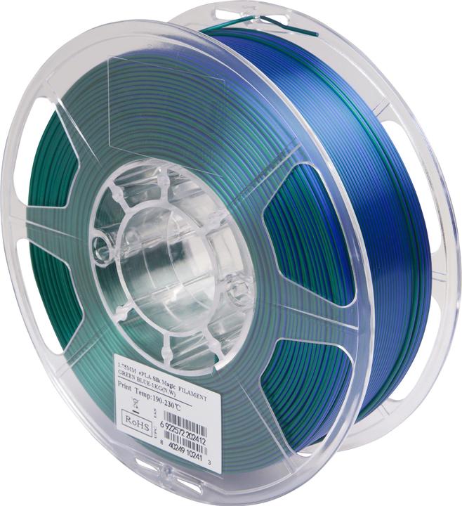 eSUN eSilk Magic-PLA (PLA, 1.75 mm, 1000 g, Blau)