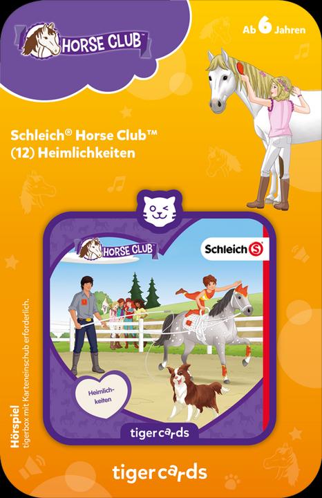 Image du produit Tigermedia Tigercard- Schleich Horse Club (12) : Les cachotteries (Allemand)