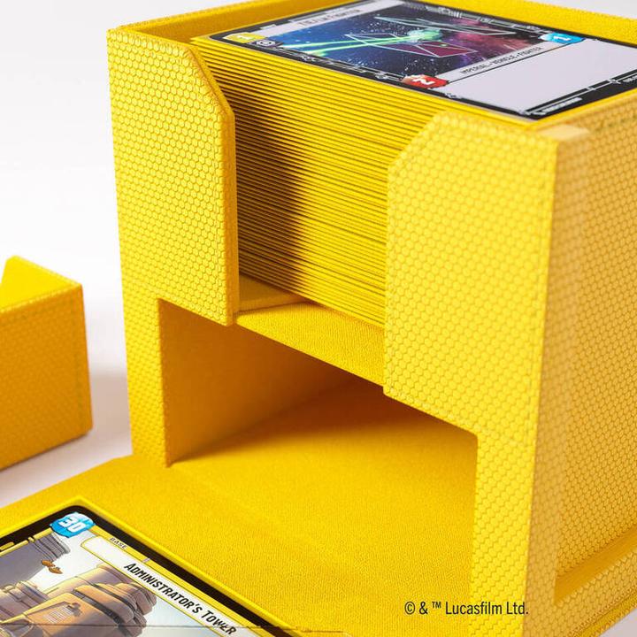 Immagine prodotto Gamegenic GGS20161 - Star Wars: Unlimited Deck Pod, per un massimo di 60 carte a busta doppia, giallo