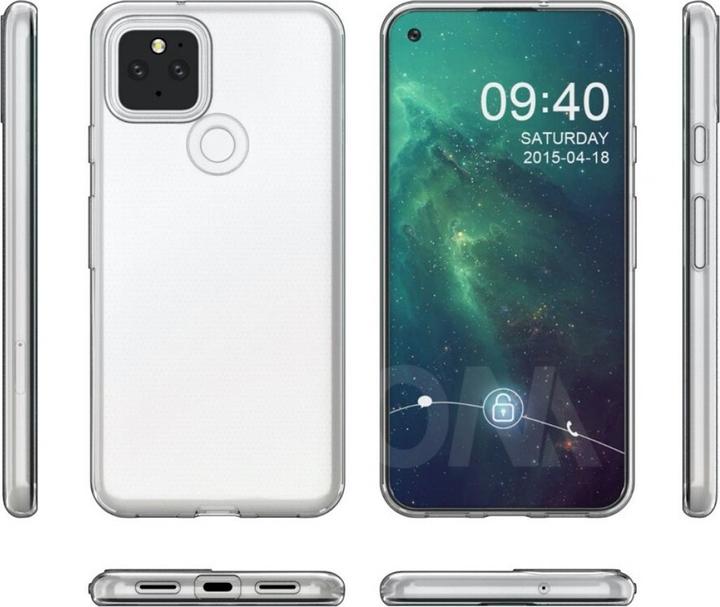 Actual product image Screenguard Google Pixel 5 Flexible TPU Clear Case (Google Pixel 5)