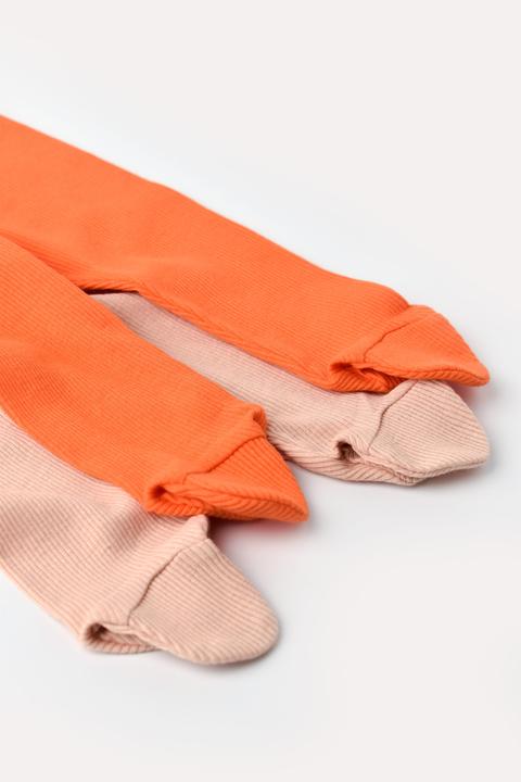 Actual product image BabyCosy 2 Pcs Footed Pant (68)