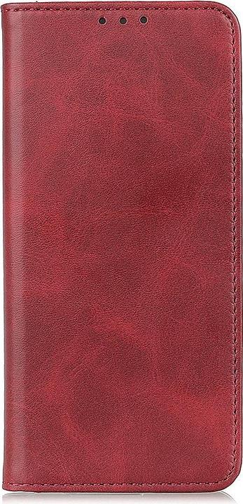 Produktbild Cover-Discount Xiaomi Redmi Note 11 - Stand Flip Case Hülle weinrot (Xiaomi Redmi Note 11)