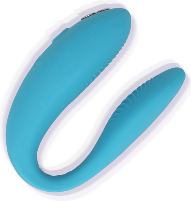 Produktbild We-Vibe Sync Go Remote Control Rechargeable Clitoral and G-Spot Vibrator (Blue)