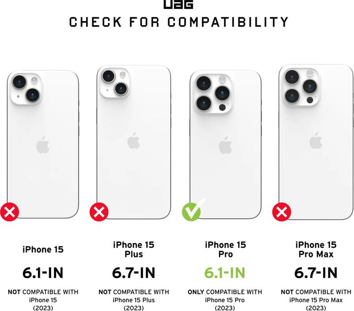 Produktbild UAG Plyo Magsafe Case (Apple iPhone 15 Pro)