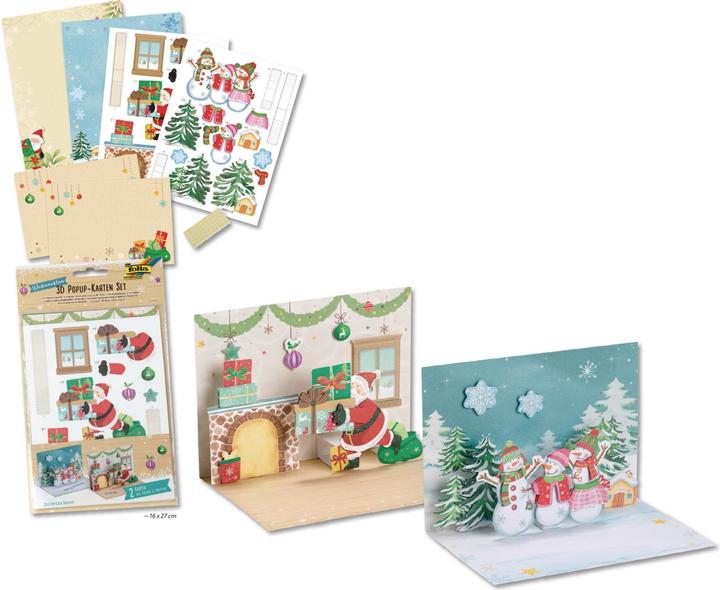 Actual product image Folia Christmas card set (2 pcs.)