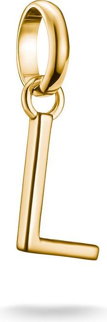 Immagine prodotto Thomas Sabo Charm-Anhänger Buchstabe L Connect vergoldet (Argento 925)