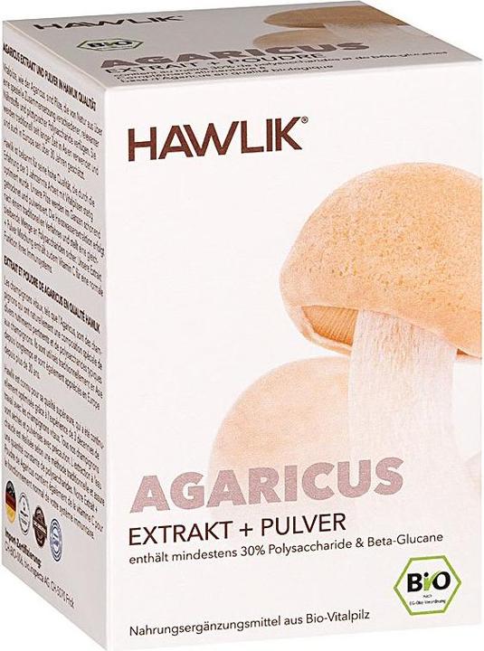 Actual product image Hawlik Agaricus Extrakt+ (120 Piece, Capsules, 110 g)