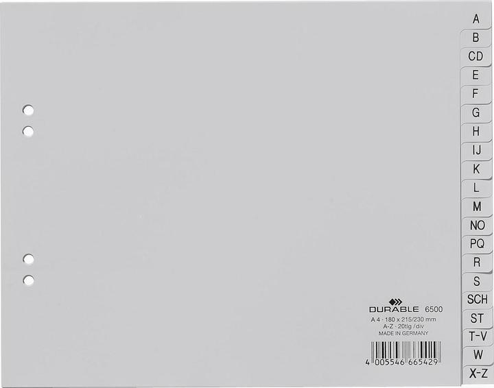 Actual product image Durable Register PP transverse