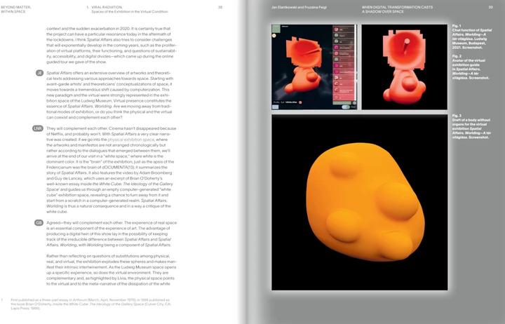 Actual product image Beyond Matter, Within Space (English, Helen Kaplinsky, Corina L. Apostol, Lívia Nolasco-Rózsás, Siegfried Zielinski, 2023)