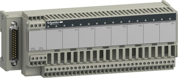 Image du produit Schneider Electric EMB.ANALOG. 8V SUB-D25PTS (Plinthe)