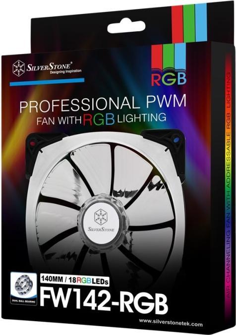 Produktbild Silverstone SST-FW142-RGB, RGB Lüfter (140 mm, 1 x)