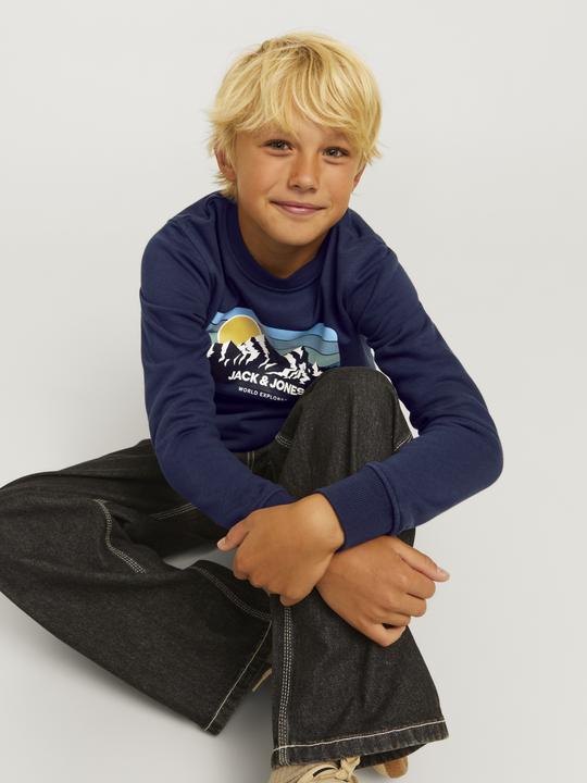 Produktbild Jack & Jones Gedruckt Sweatshirt mit Rundhals Sweatshirt mit Rundhals (140)