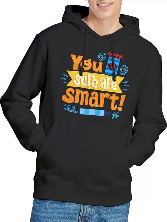 Immagine prodotto Blue's Clues & You! You Sure Are Smart! Felpa con Cappuccio Uomo (S)