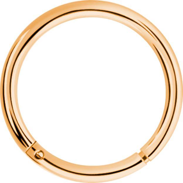 Produktbild Star Piercing Micro Segmentring klappbar rosegold (ohne Messing, 925 Sterlingsilber)