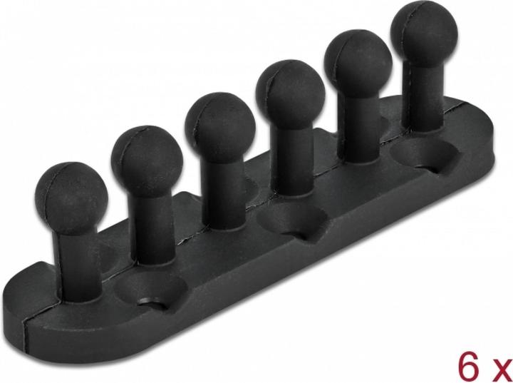 Produktbild Delock Kabelhalter Tisch montierbar, Oberfläche montierbar, geeignet für Wandmontage