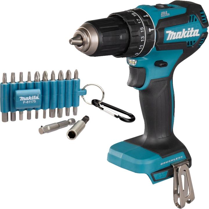 Productafbeelding Makita DHP 485 Z accu klopboormachine 18 V 50 Nm borstelloos solo - zonder accu, zonder oplader (Oplaadbare batterij)