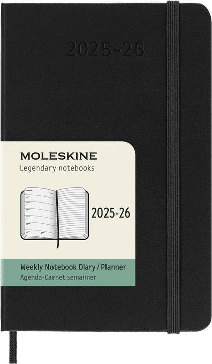 Moleskine Schüleragenda Hard Cover Weekly Notebook (9 x 14 cm, Engels)